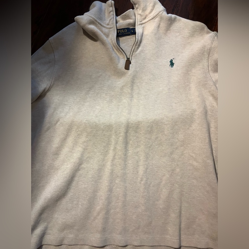 Polo sweater L